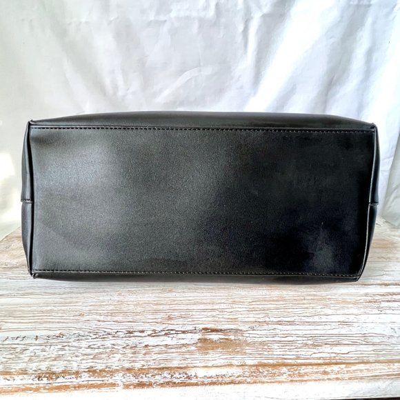 Anne Klein Tote, Shoulder or Crossbody Style Bag, Black, Large, VGC! - Picture 7 of 15
